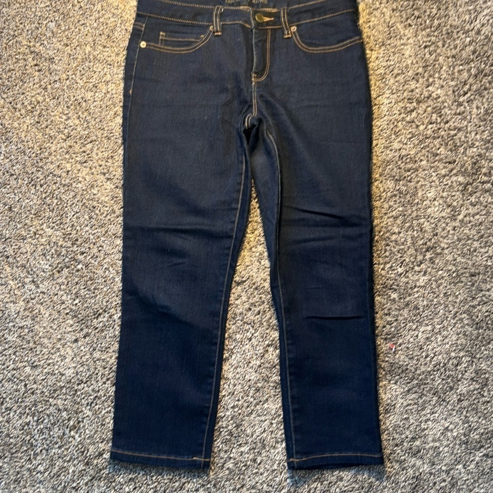 Michael Kors Dark Wash Cropped Denim Jeans Size 2